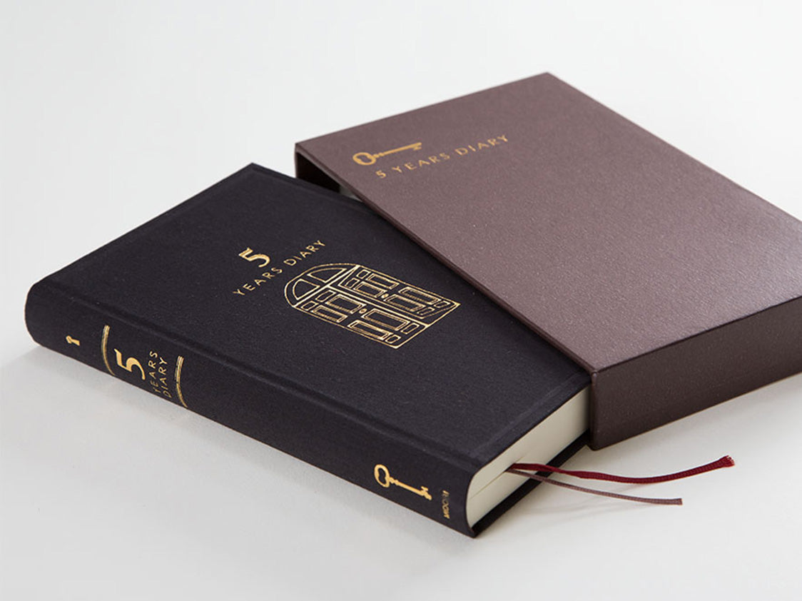 Midori | 5 Year Diary Black | Misc Store Amsterdam