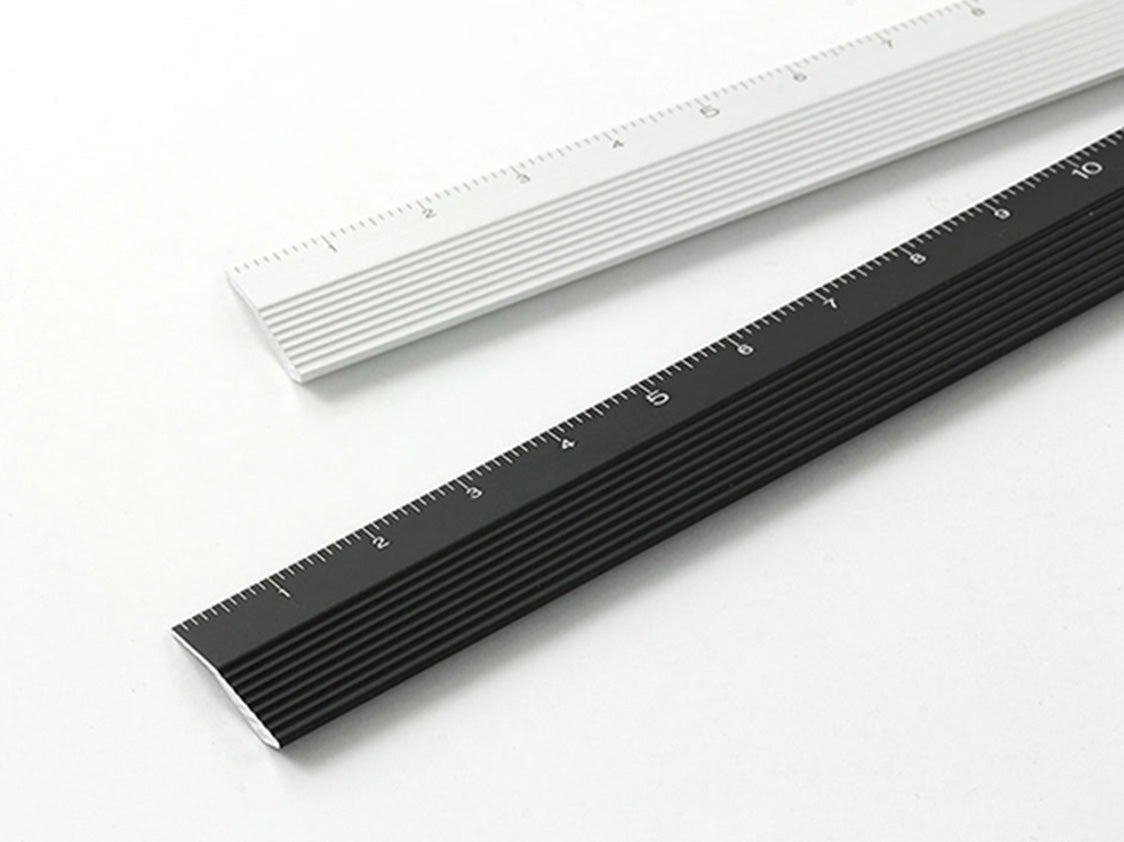 Silver Color Ruler Midori | Aluminum Ruler 15cm Silver | Misc Store Amsterdam