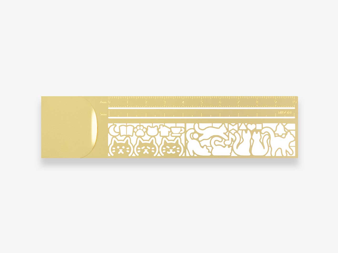 Midori | Clip Ruler Cat | Misc Store Amsterdam