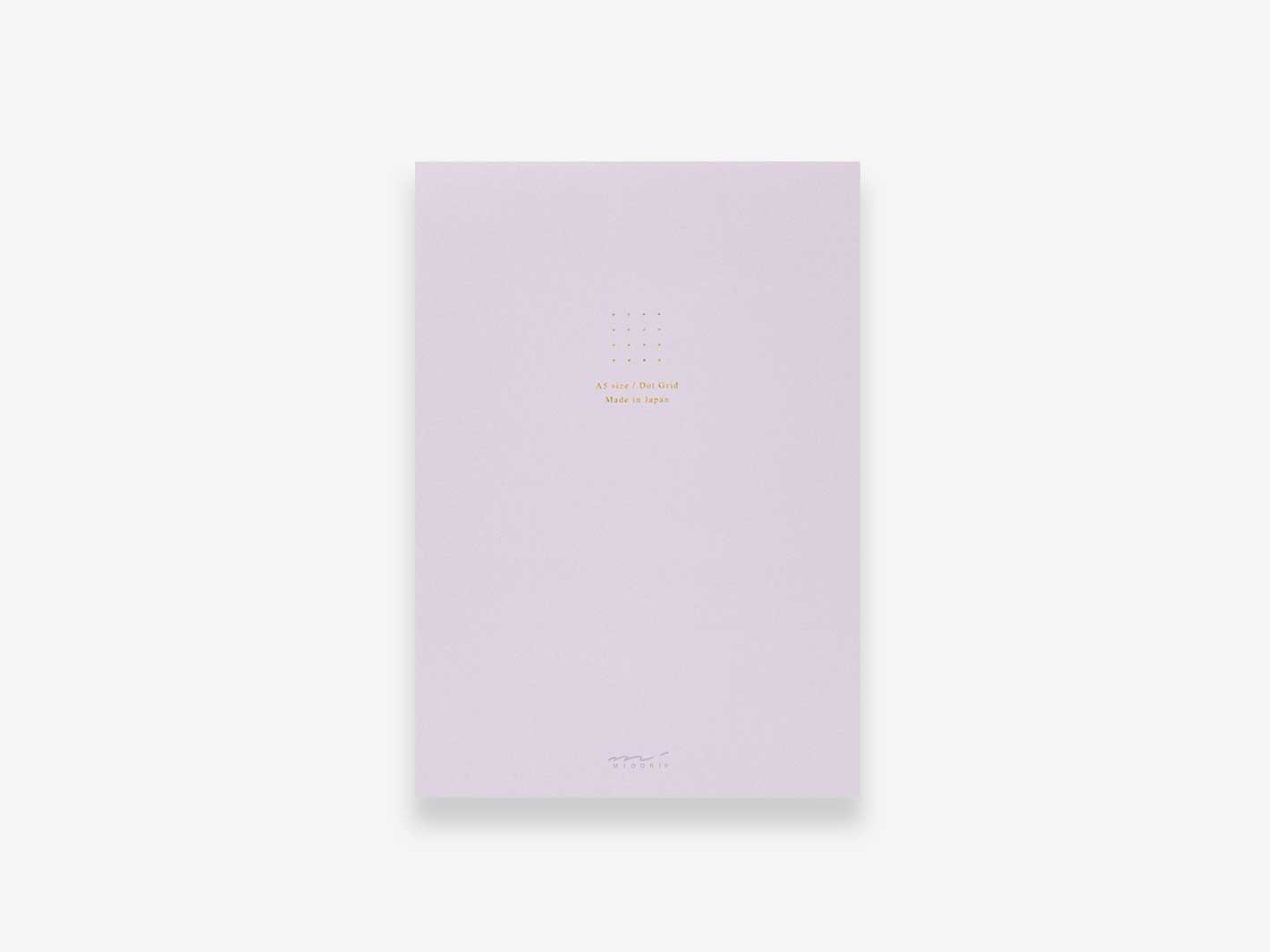 Color Dot Grid Paper Pad Lilac