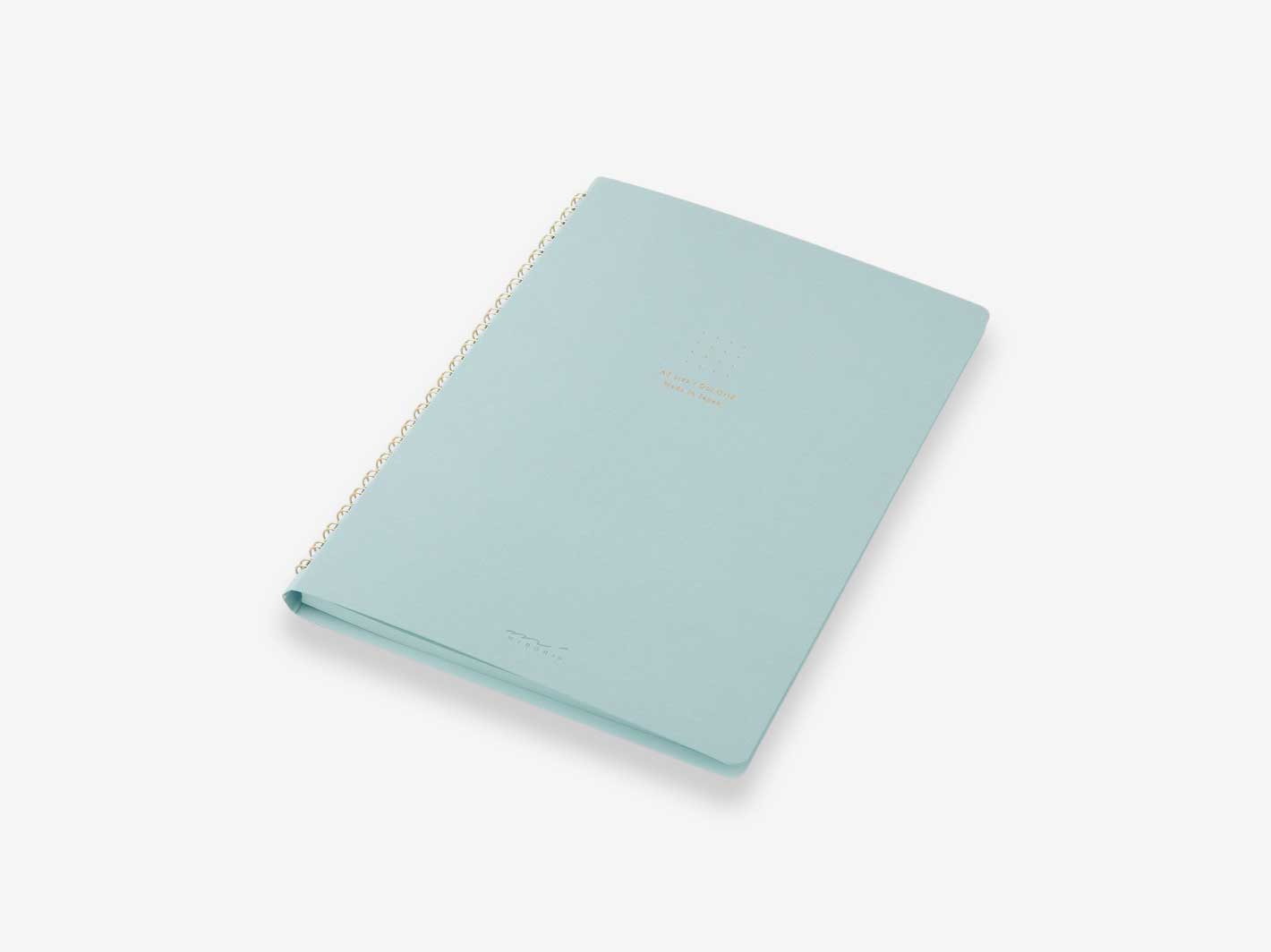 Mini Graph Notebook Color:blue Midori Color Dot Grid Ring Notebook Blue | Misc Store Amsterdam