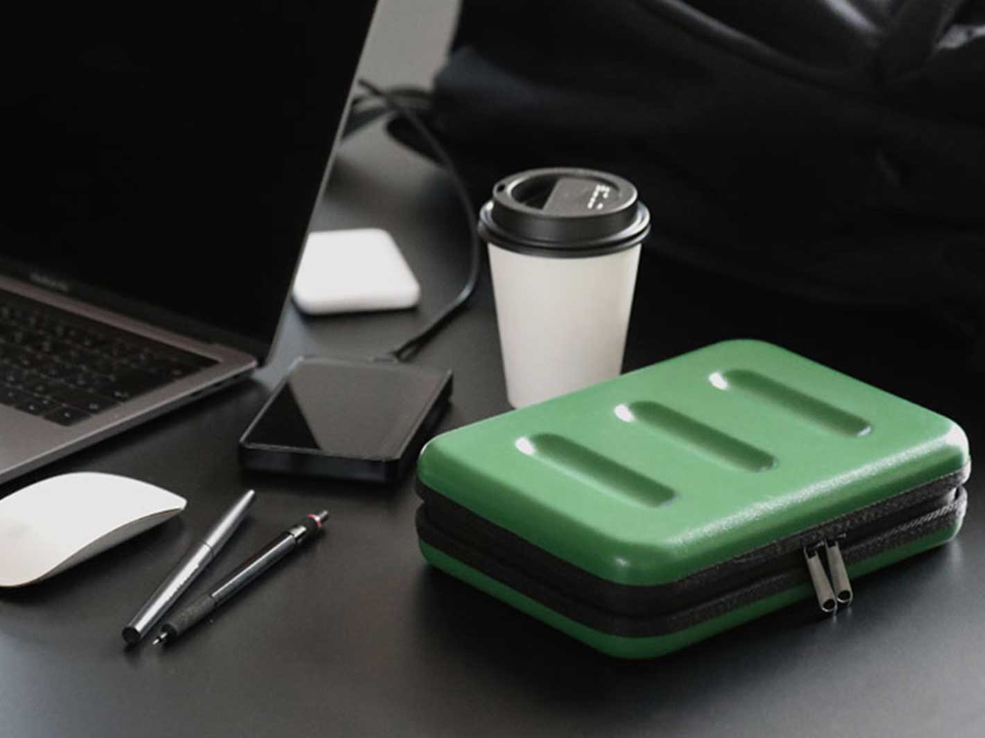 Nähe | Hard Shell Case L Green | Misc Store Amsterdam