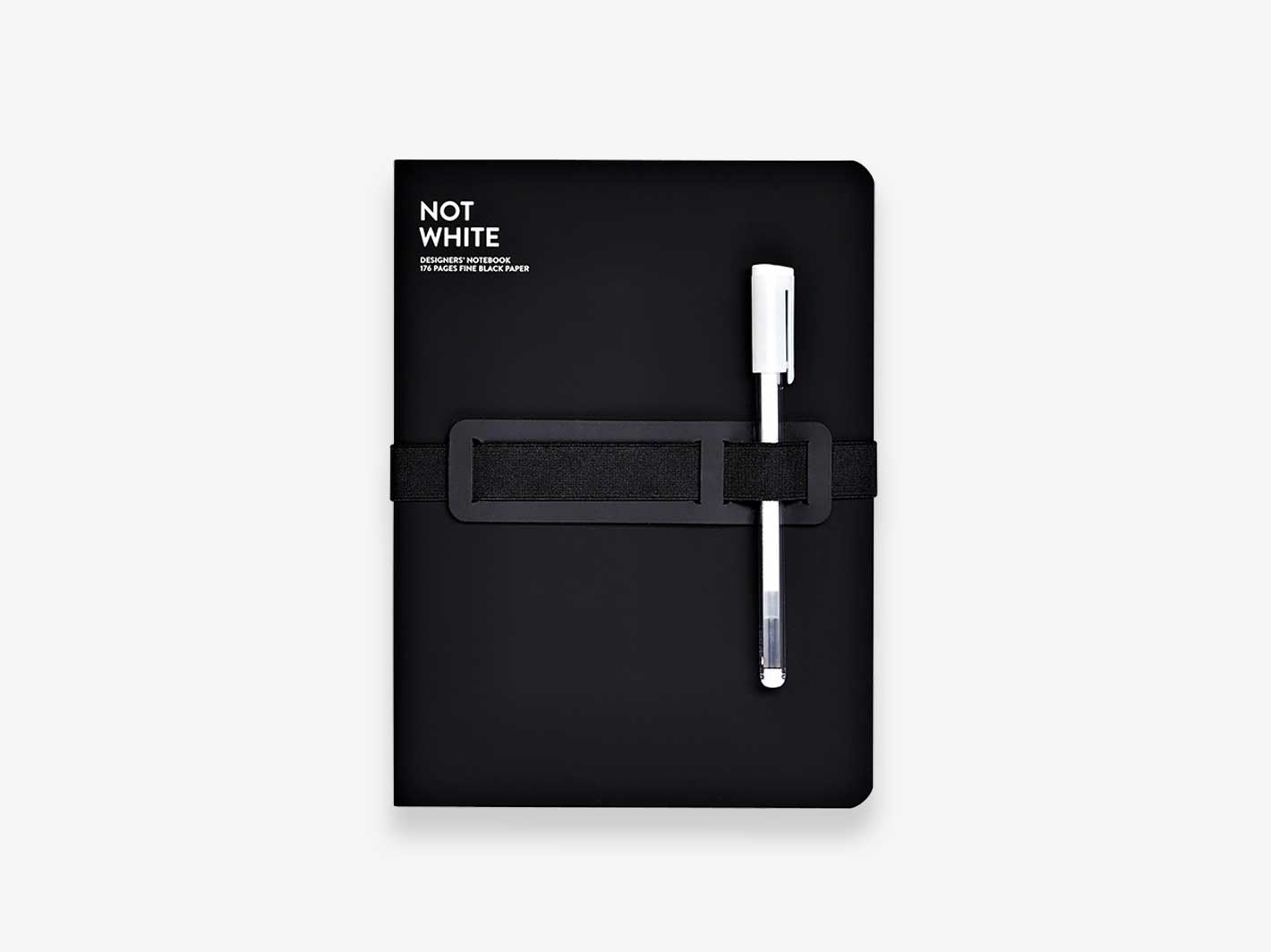 Not White, Black Notebook