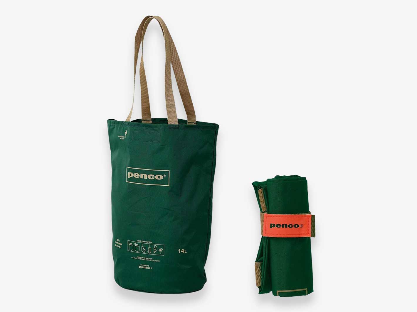 Penco | Bucket Tote Bag Dark Green | Misc Store Amsterdam