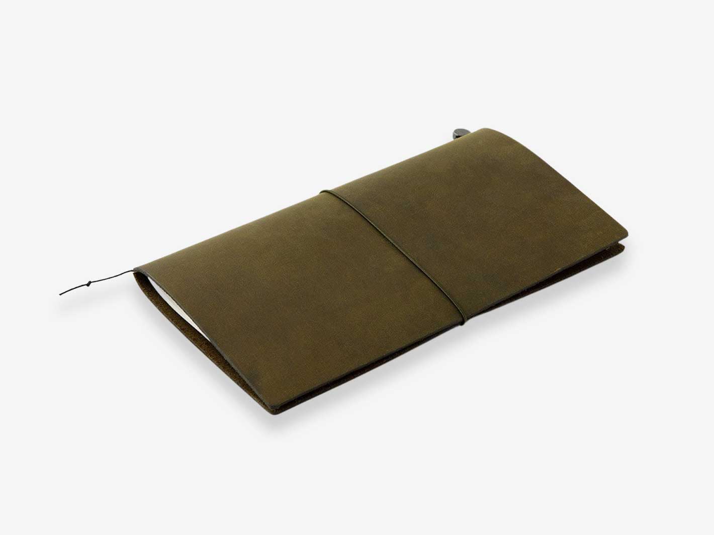 モス限定 TRAVELER'S notebook OLIVE レギュラーサイズ TRAVELER'S notebook Olive | Misc Store Amsterdam