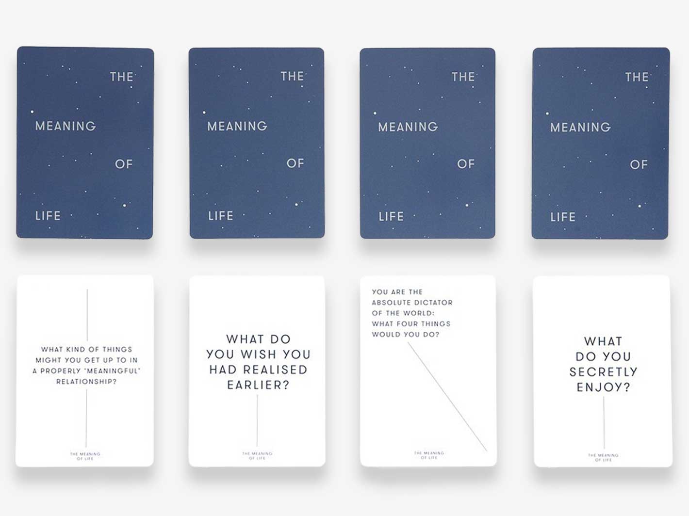 The Meaning of Life Cards