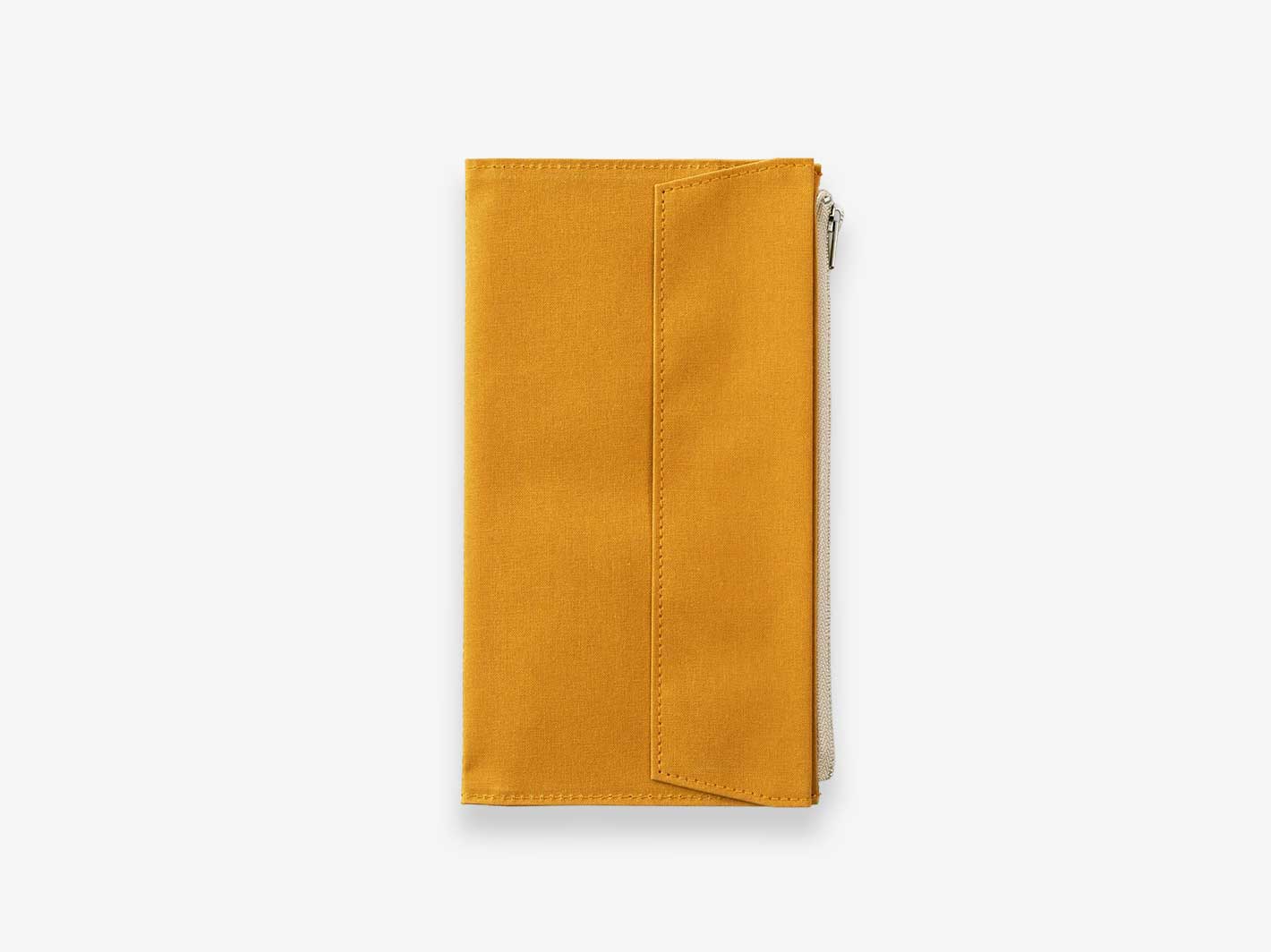 TF Paper Cloth Zipper Case - Mustard