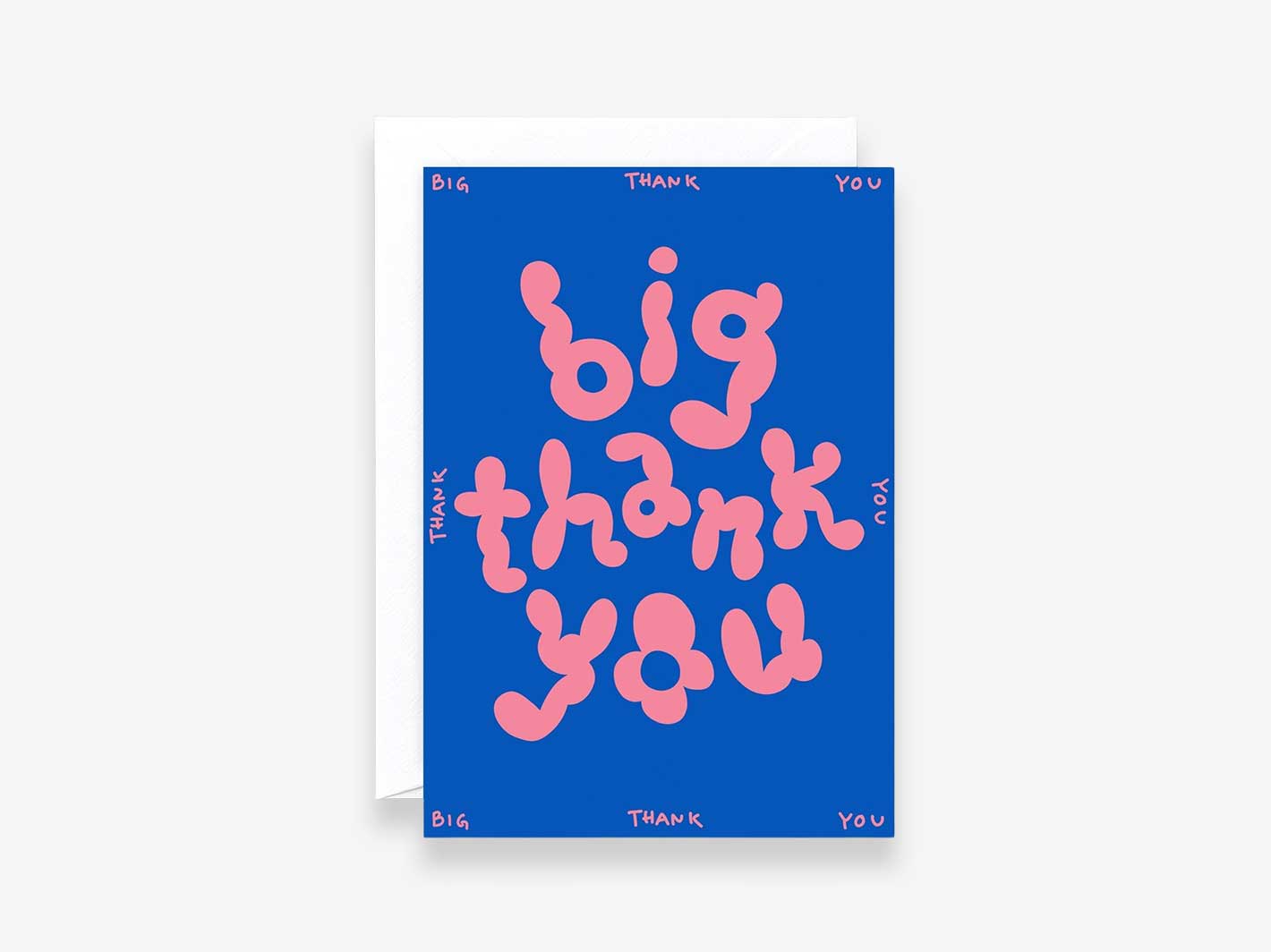 Big Thank You Embossed Card
