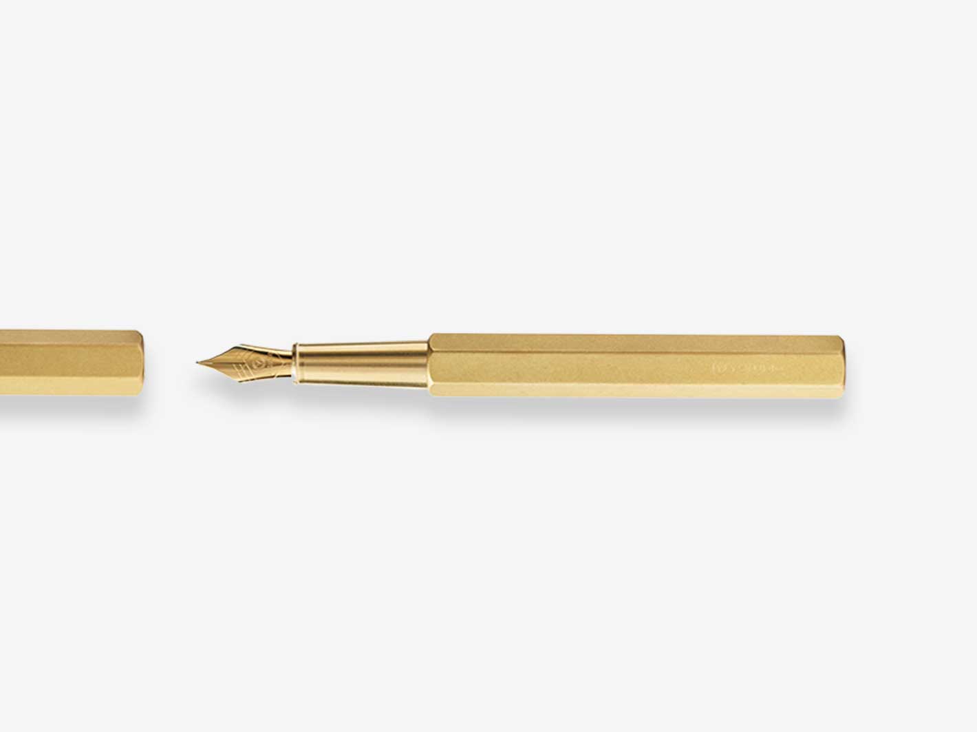 Classic Revolve Fountain Pen Brass