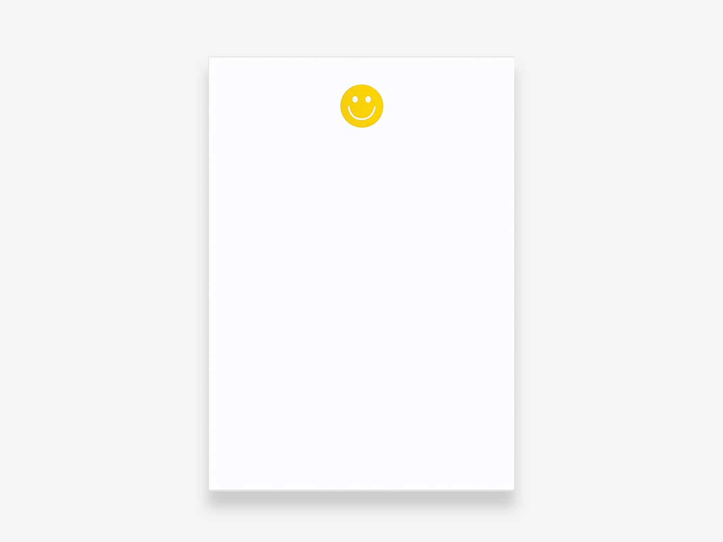 Mega Notepad A5 Smiley 200 pages