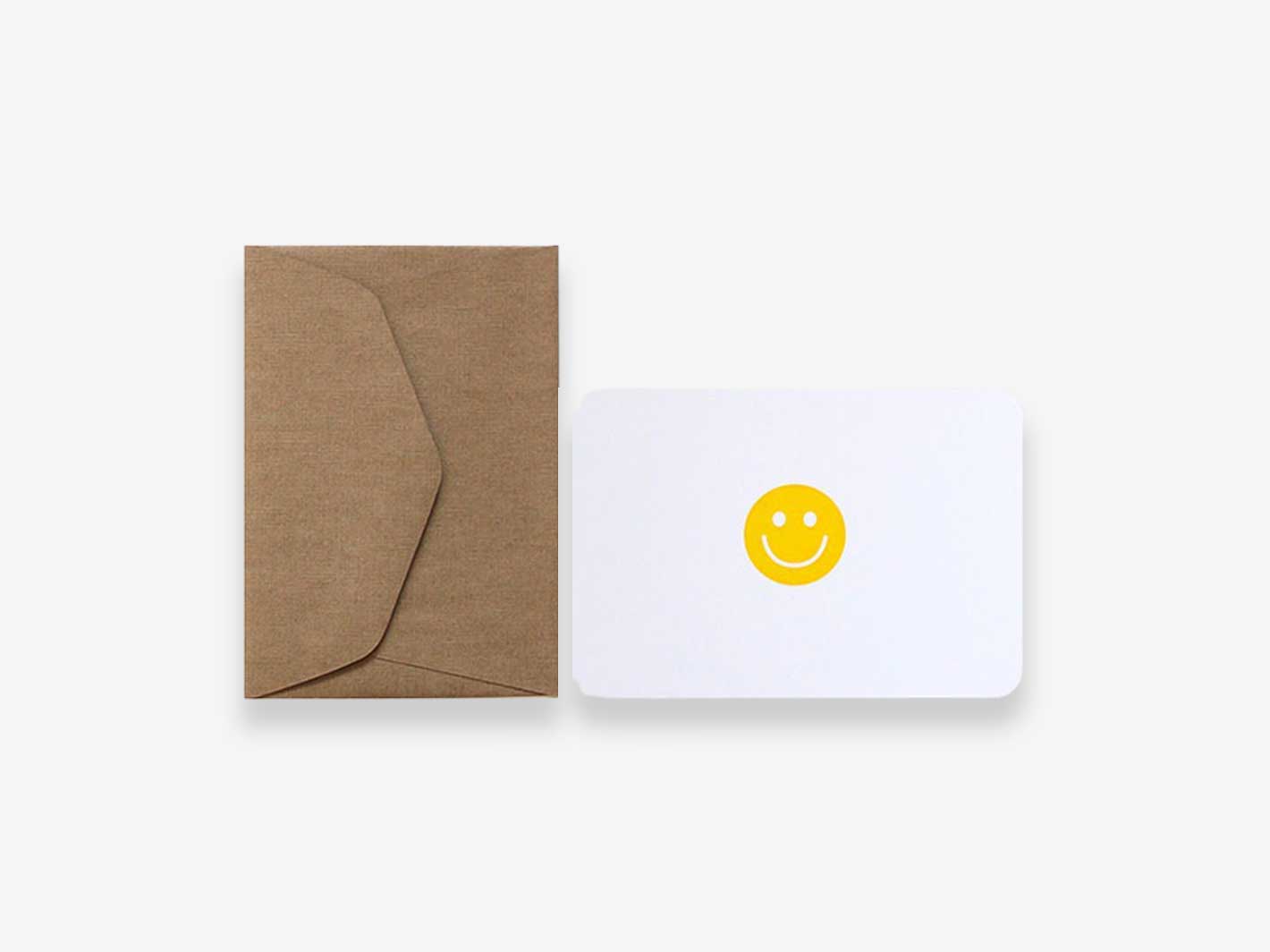 Mini Carte Yellow Smiley