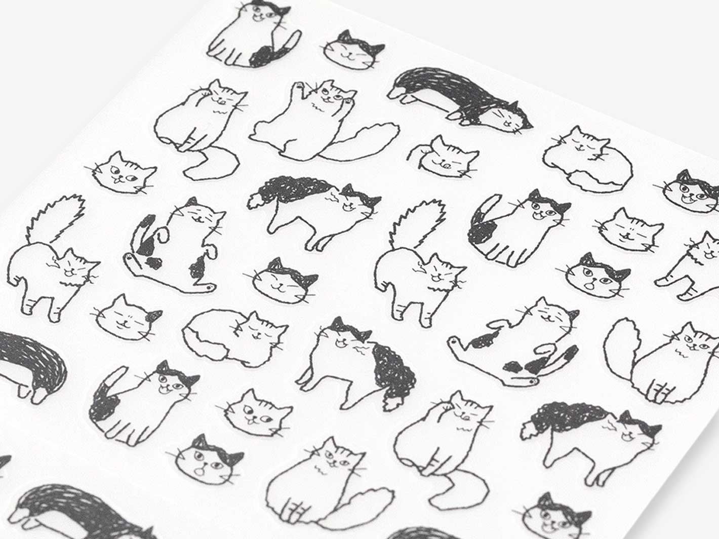 Chatty Cats Diary Stickers