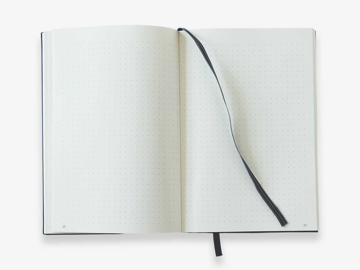 Linen Hardcover A6 Notebook Navy