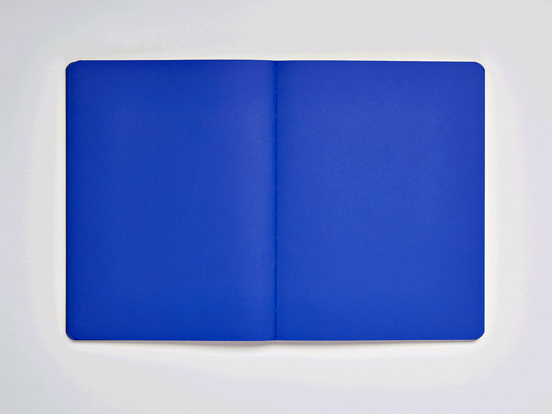 Not White, Blue Notebook