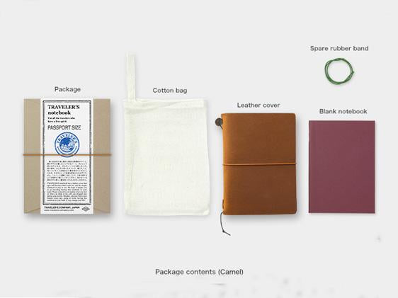 TRAVELER'S notebook Camel Passport Size